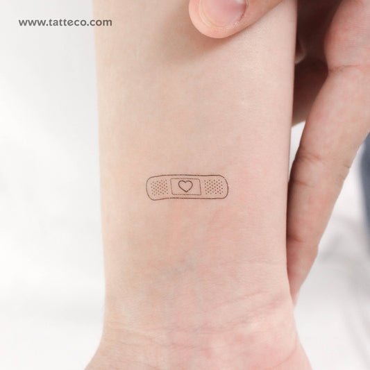Tatuaje temporal de vendaje pequeño - Juego de 3