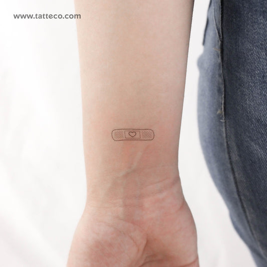 Tatuaje temporal de vendaje pequeño - Juego de 3