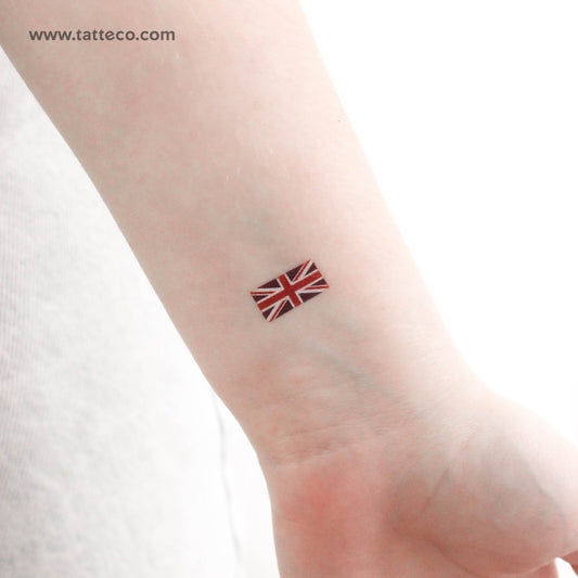 UK Flag Temporary Tattoo - Set of 3