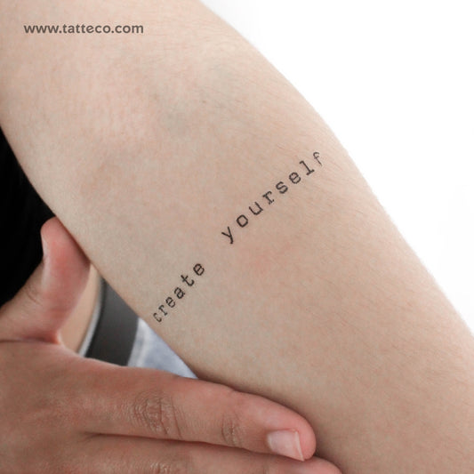 Crea tus propios tatuajes temporales - Set de 3