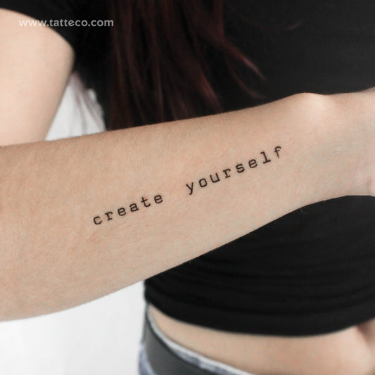 Crea tus propios tatuajes temporales - Set de 3