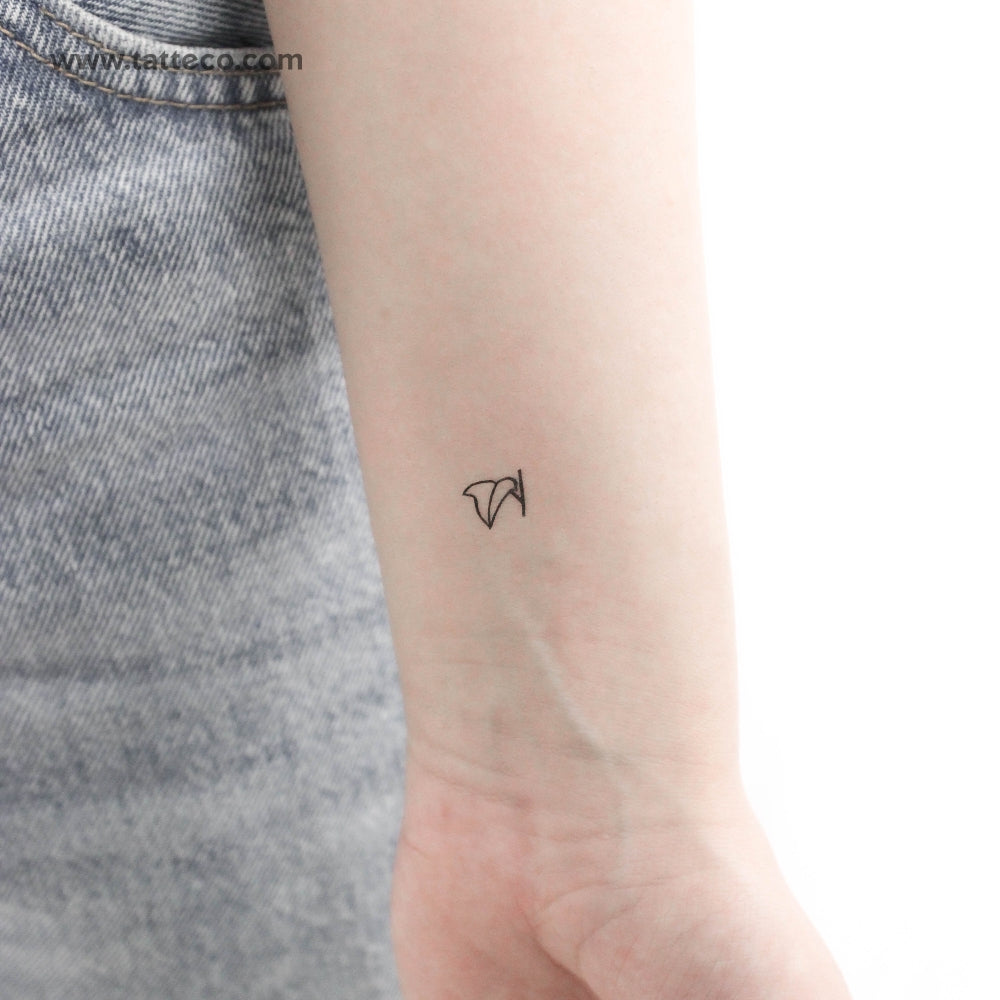 Ivy Leaf Temporary Tattoo - Set of 3