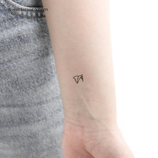 Ivy Leaf Temporary Tattoo - Set of 3