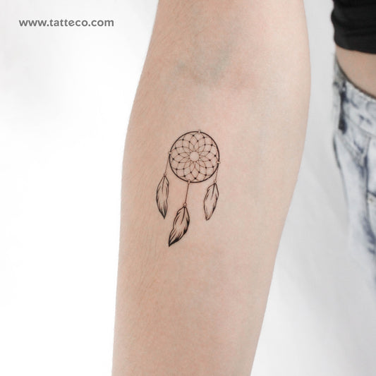 Tatuaje temporal de atrapasueños - Juego de 3