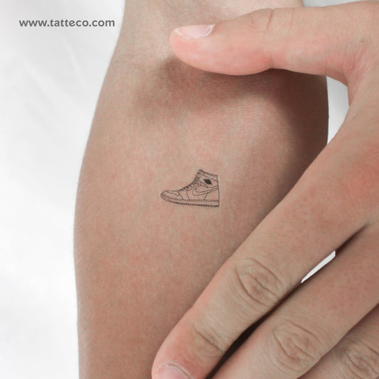 Fine Line Air Jordan 1 Temporary Tattoo - Set of 3
