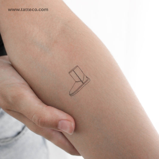 UGG Boot Temporary Tattoo - Set of 3