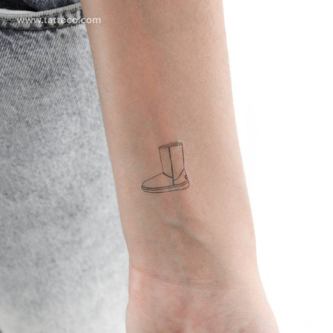 UGG Boot Temporary Tattoo - Set of 3