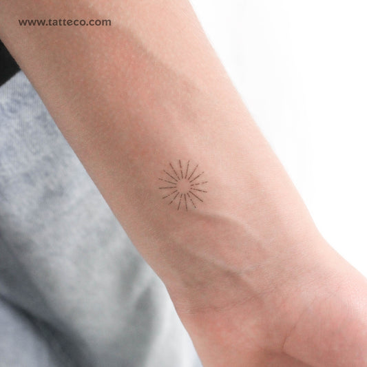 Tatuaje temporal Solar Sparkle Type I de Jakenowicz - Juego de 3