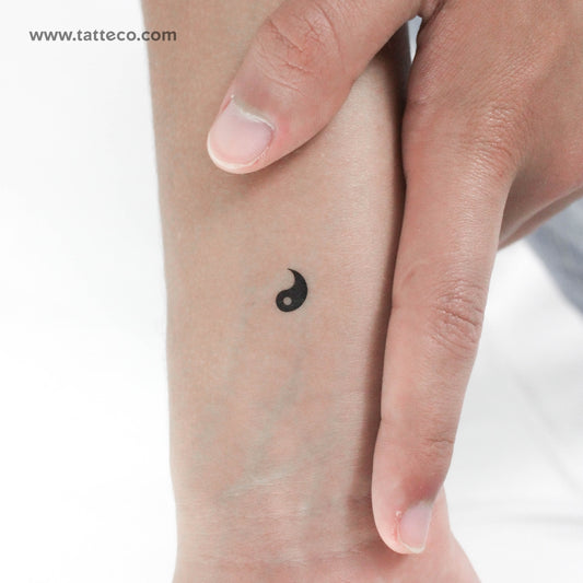 Tatuaje temporal Yin - Juego de 3