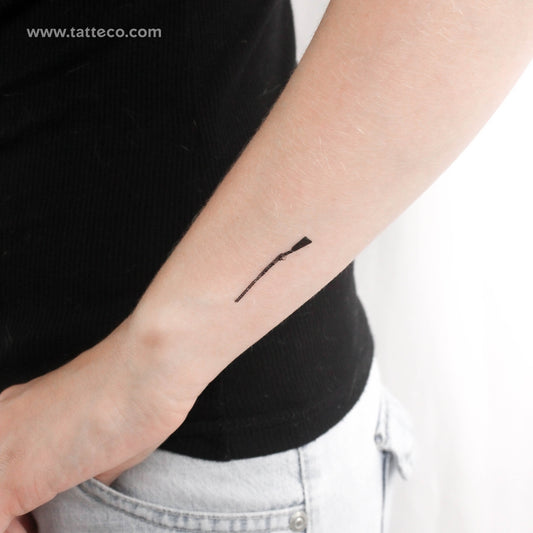 Rifle Temporary Tattoo - Set of 3