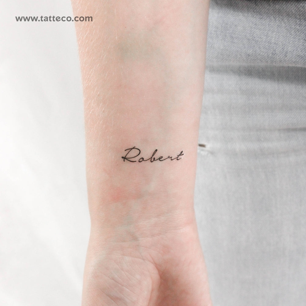 Tatuaje temporal de Robert - Juego de 3