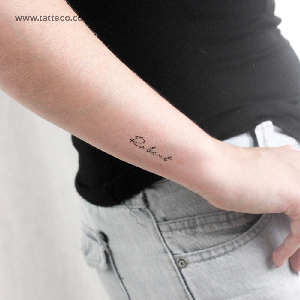 Tatuaje temporal de Robert - Juego de 3