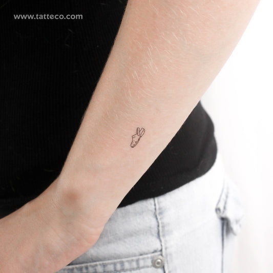 Clogs Temporary Tattoo - Set of 3