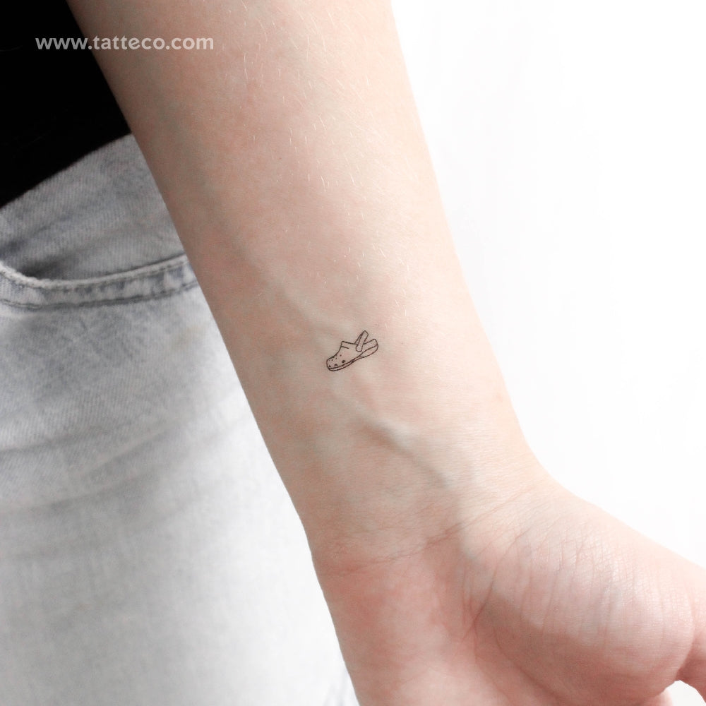Clogs Temporary Tattoo - Set of 3