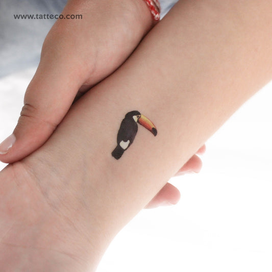 Toucan Temporary Tattoo - Set of 3
