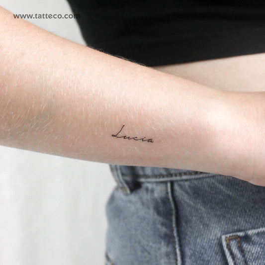 Lucia Temporary Tattoo - Set of 3