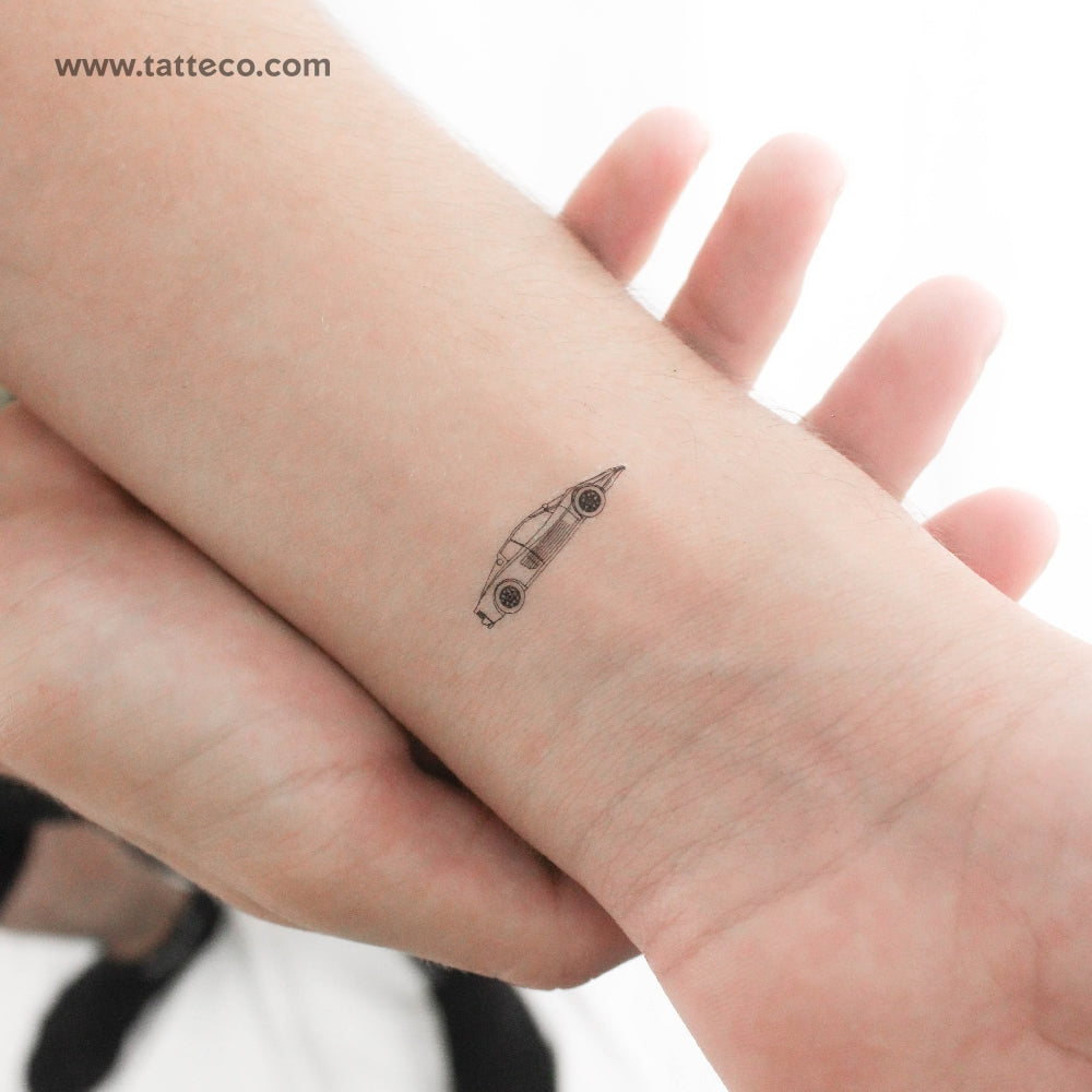 Tatuaje temporal de Ferrari Testarossa - Juego de 3