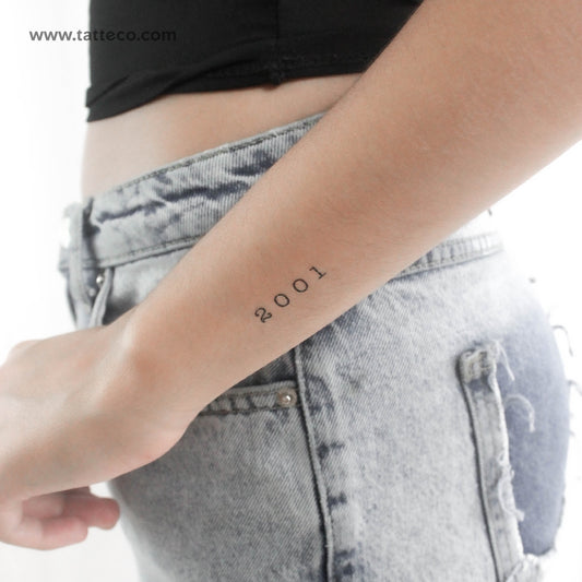 Tatuaje temporal de 2001 - Juego de 3