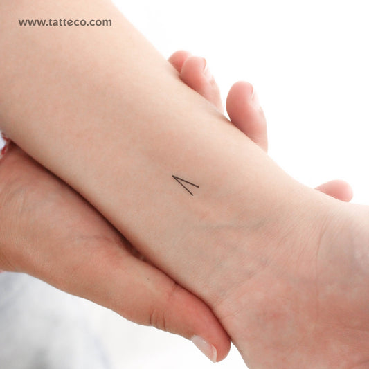 Tatuaje temporal de la runa Üruz - Juego de 3