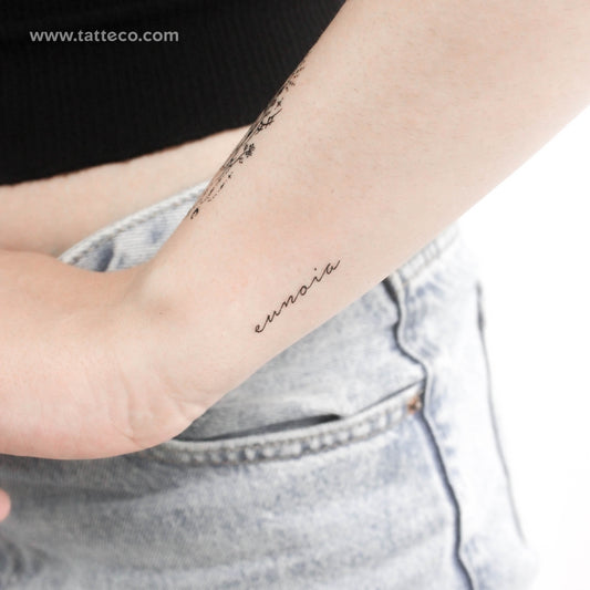 Eunoia Temporary Tattoo - Set of 3