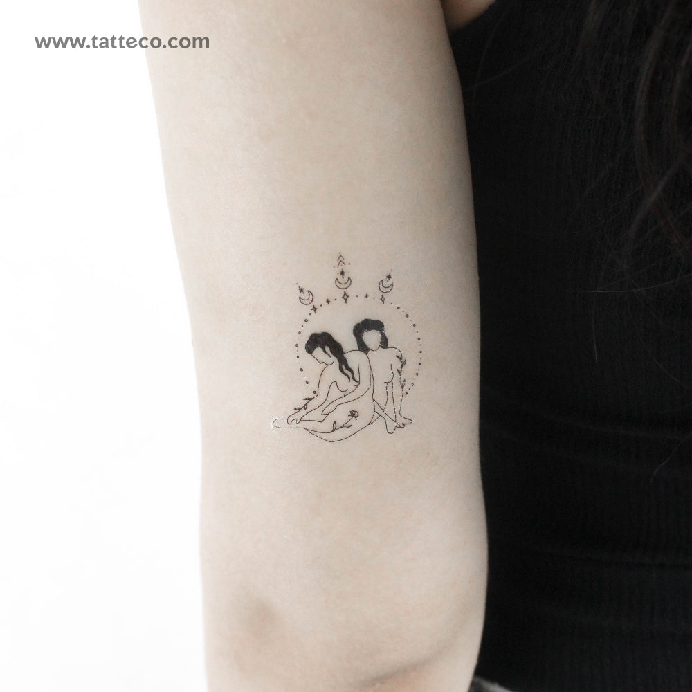 Women Temporary Tattoo by Tukoi - Set of 3