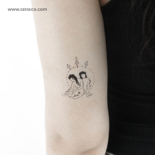 Tatuaje temporal para mujer de Tukoi - Set de 3