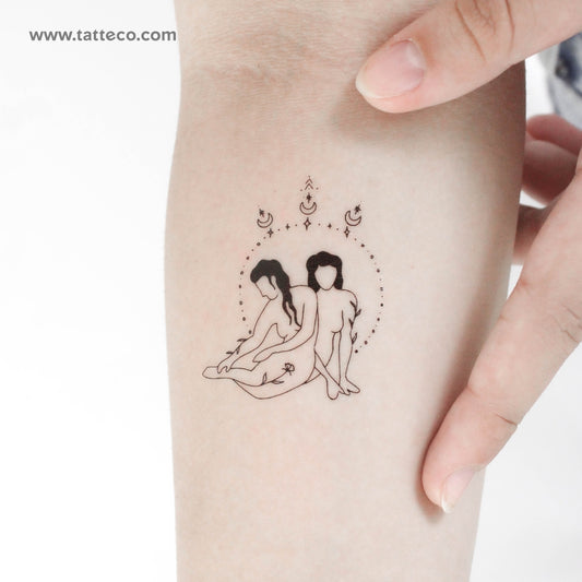 Tatuaje temporal para mujer de Tukoi - Set de 3