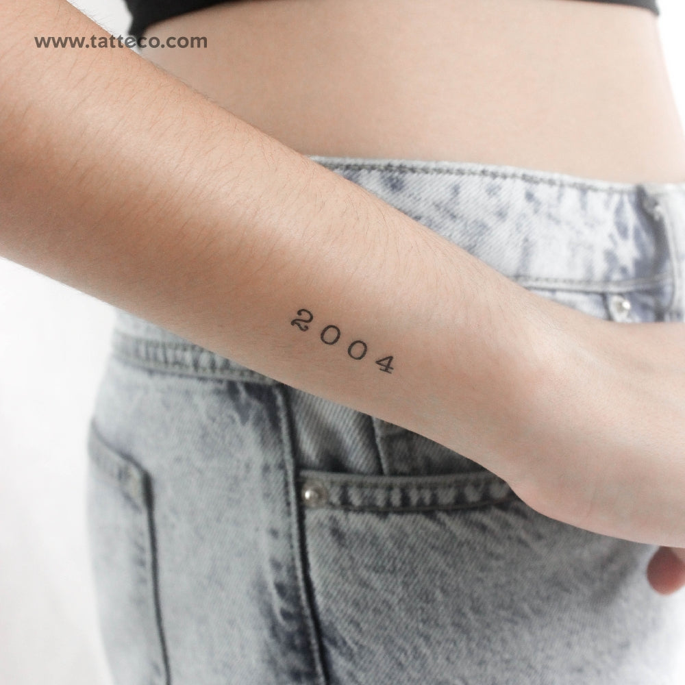 Tatuaje temporal de 2004 - Juego de 3