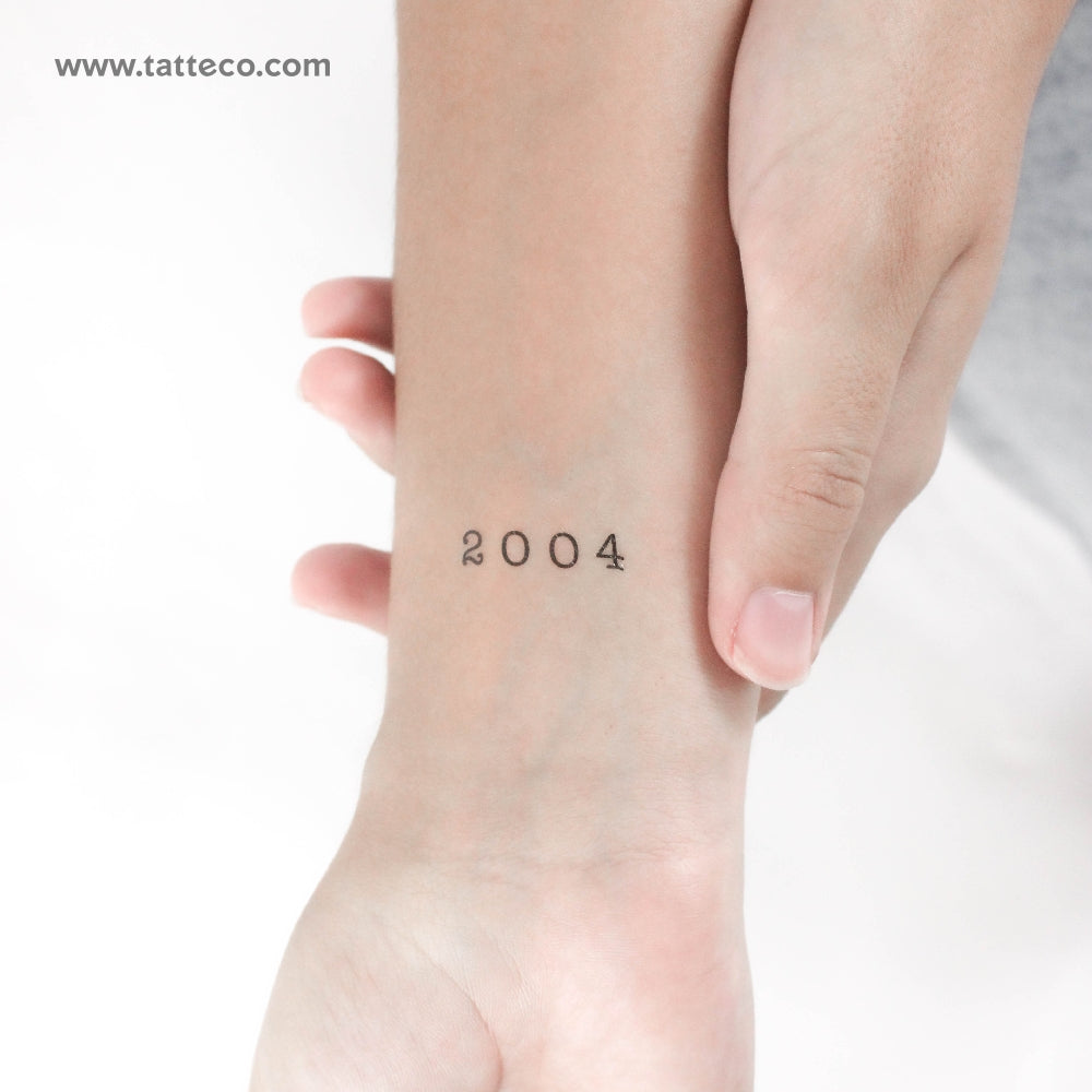 Tatuaje temporal de 2004 - Juego de 3
