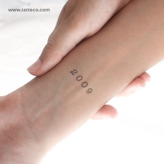 2009 Temporary Tattoo - Set of 3