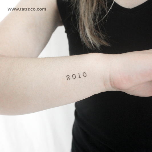 Tatuaje temporal 2010 - Juego de 3