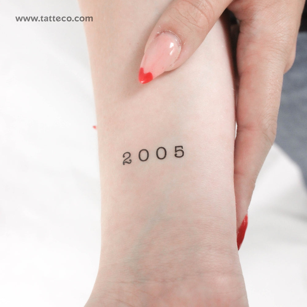 Tatuaje temporal de 2005 - Juego de 3