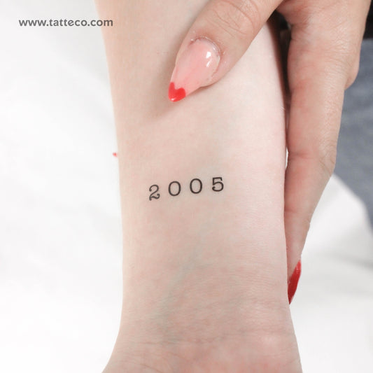 2005 Temporary Tattoo - Set of 3