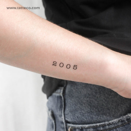 2005 Temporary Tattoo - Set of 3