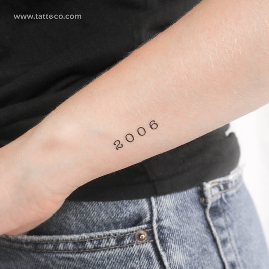 Tatuaje temporal de 2006 - Juego de 3