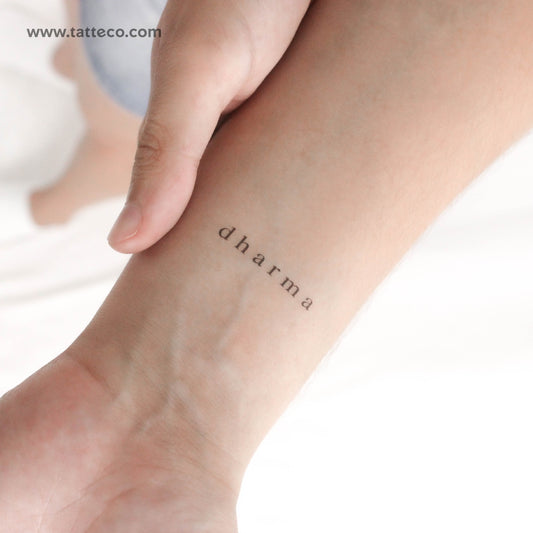 Tatuaje temporal Dharma - Juego de 3
