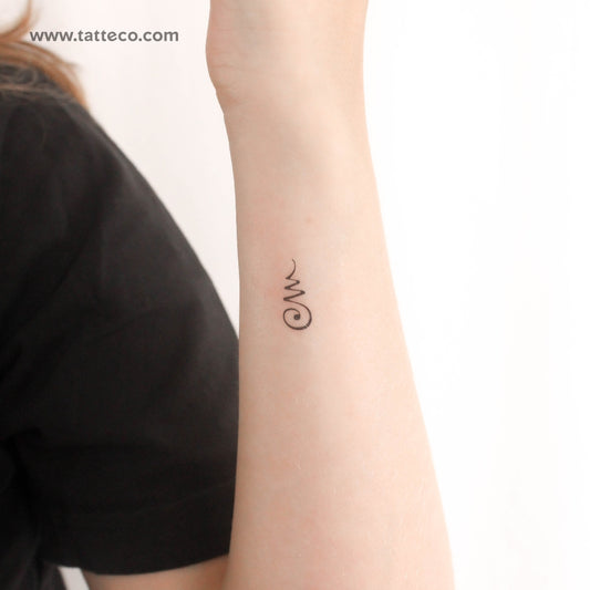 Thai Khomut Temporary Tattoo
