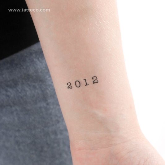 2012 Temporary Tattoo - Set of 3