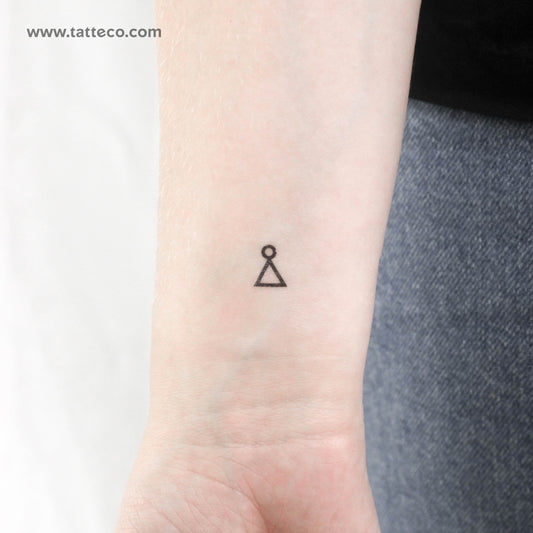 Tatuaje temporal de símbolo de aprendizaje - Juego de 3