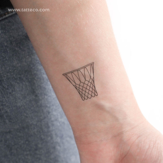 Basket Temporary Tattoo - Set of 3