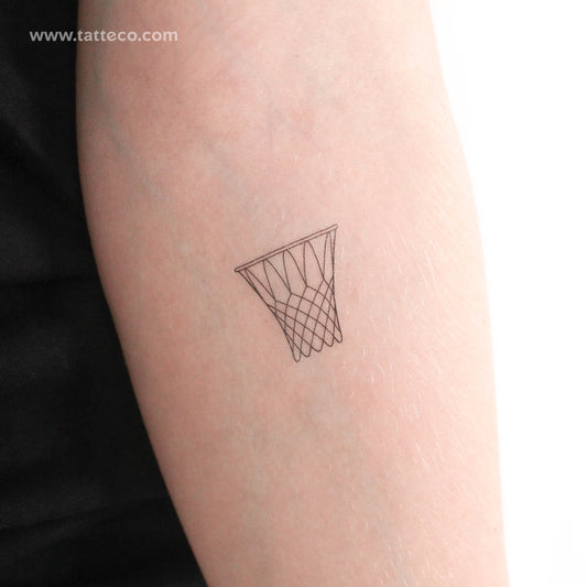 Basket Temporary Tattoo - Set of 3