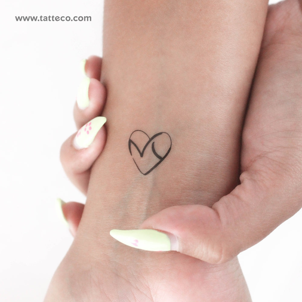Tatuaje temporal NY Love - Juego de 3