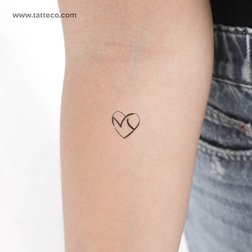 Tatuaje temporal NY Love - Juego de 3