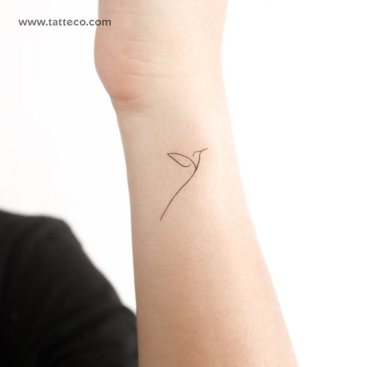 Minimalist Sylph Temporary Tattoo - Set of 3