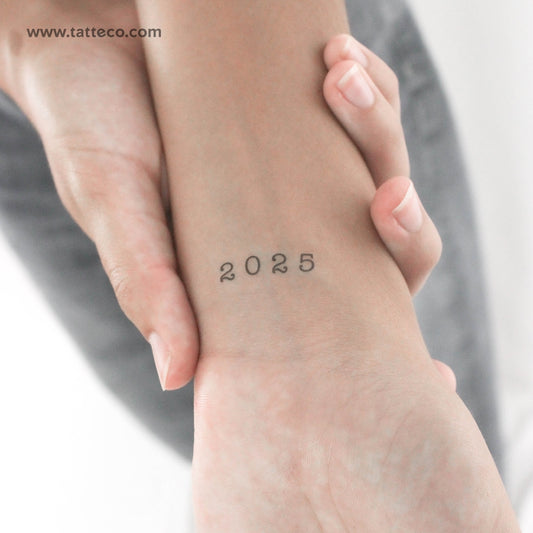 2025 Temporary Tattoo - Set of 3