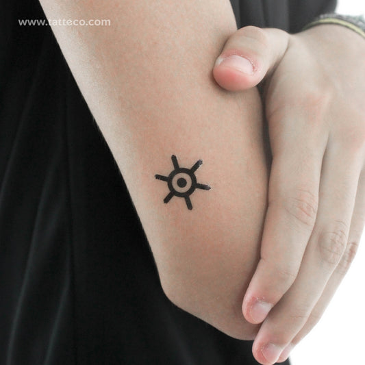 Tatuaje temporal del escudo de Tokio (juego de 3)