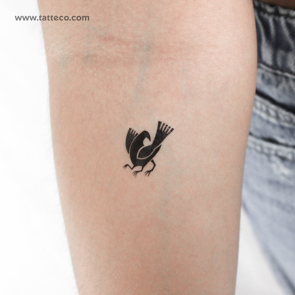 Tatuaje Temporal Yatagarasu - Conjunto de 3