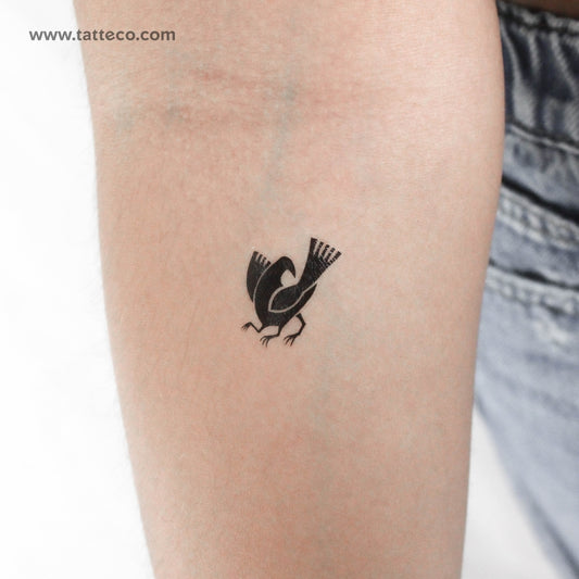 Tatuaje Temporal Yatagarasu - Conjunto de 3