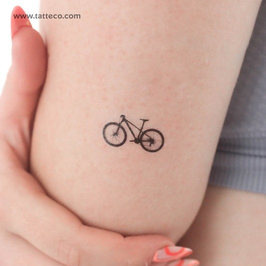 Mountain Bike Temporary Tattoo - Set of 3
