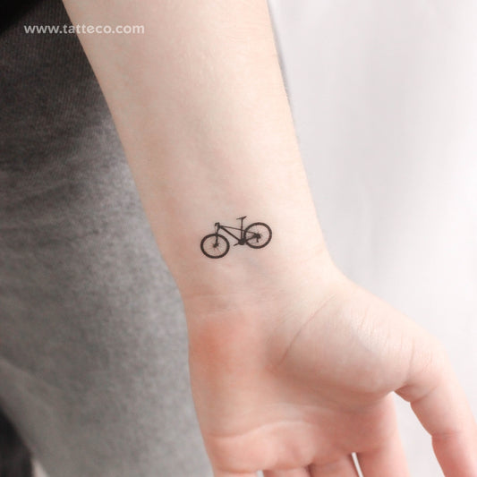 Mountain Bike Temporary Tattoo - Set of 3